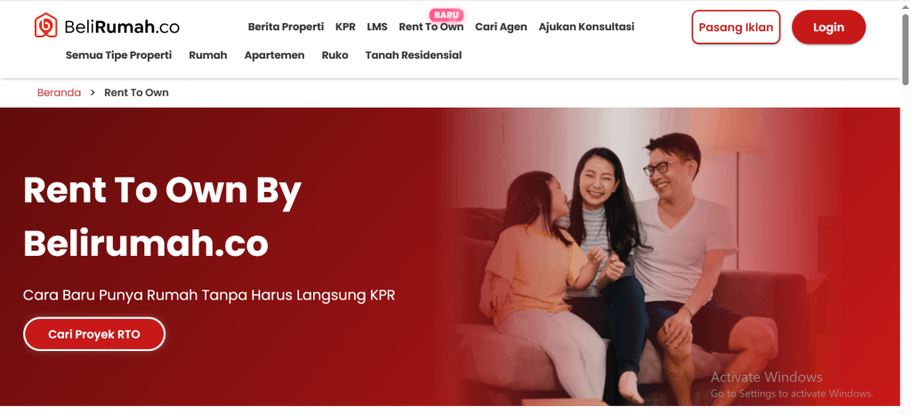 Solusi Baru Miliki Rumah: Program Rent To Own (RTO) dari Belirumah.co